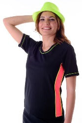Adventure Chic V Neck Short Sleeve Swim Shirt