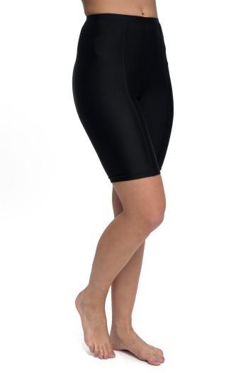Bermuda Length Water Aerobics Swim Shorts – Chlorine Proof & UPF 50+
