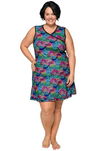 Cross Training Swim and Sports Skirt 18.5" – Chlorine Proof & UPF 50+ (with Attached Shorts)