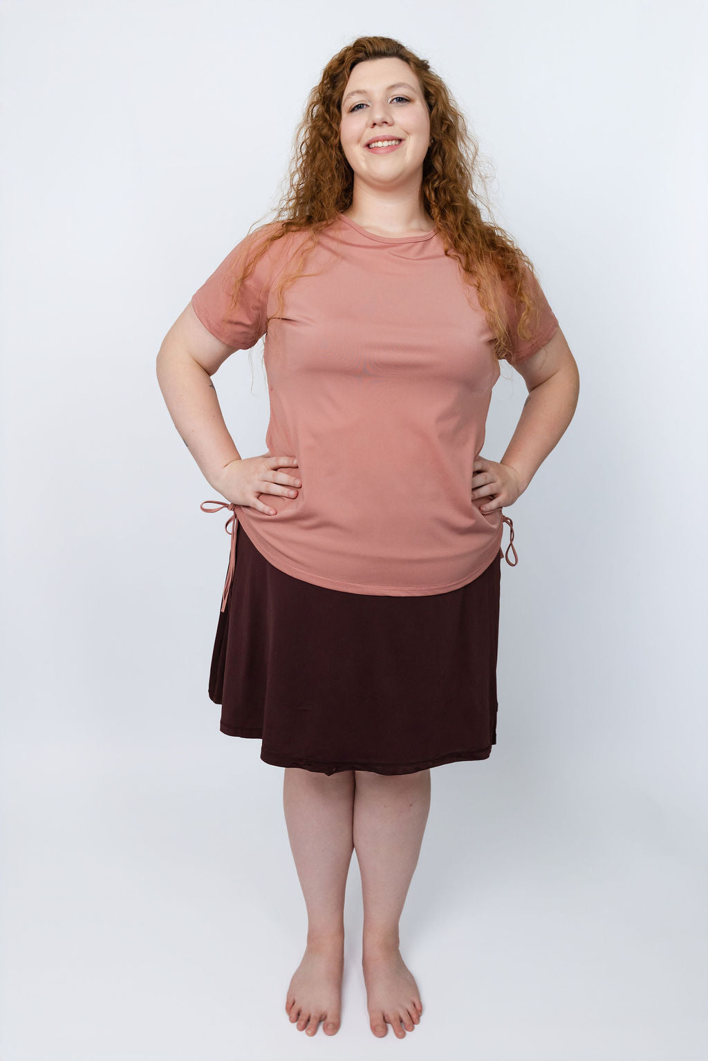 Swing Skirt 21" – Chlorine Proof & UPF 50+ (With Attached Shorts)