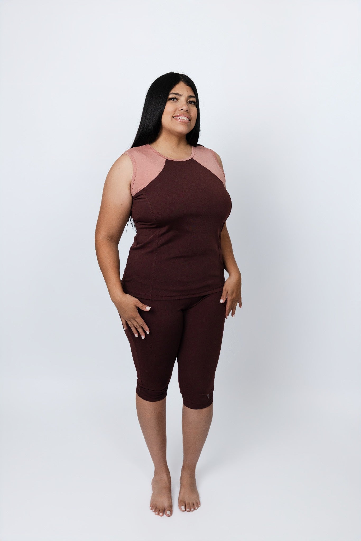 Tidal Tank Sleeveless Swim Top – Chlorine Proof & UPF 50+