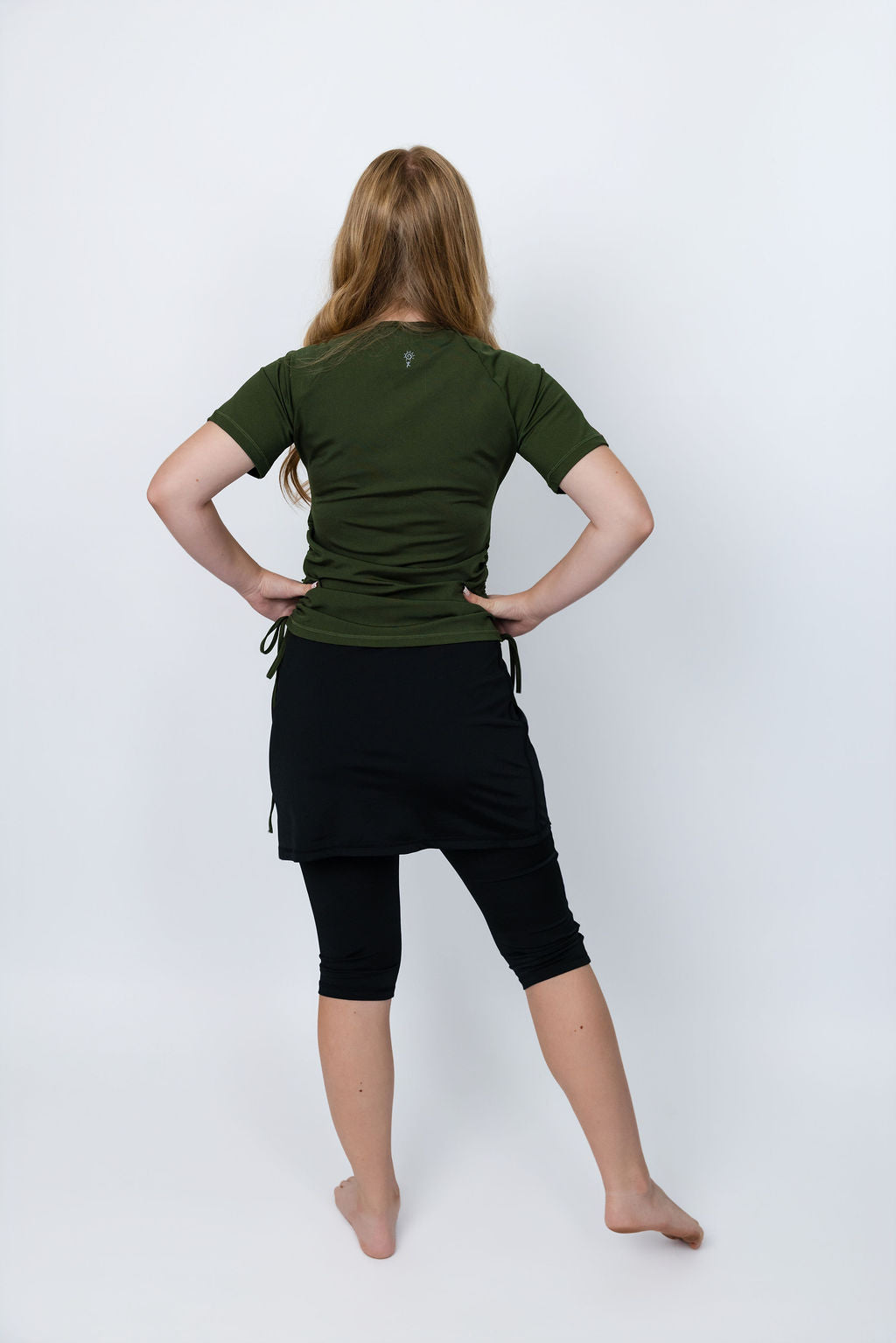 Amphi Spirit Athletic Skirted Capris 16" for Swim and Sports- Chlorine Proof