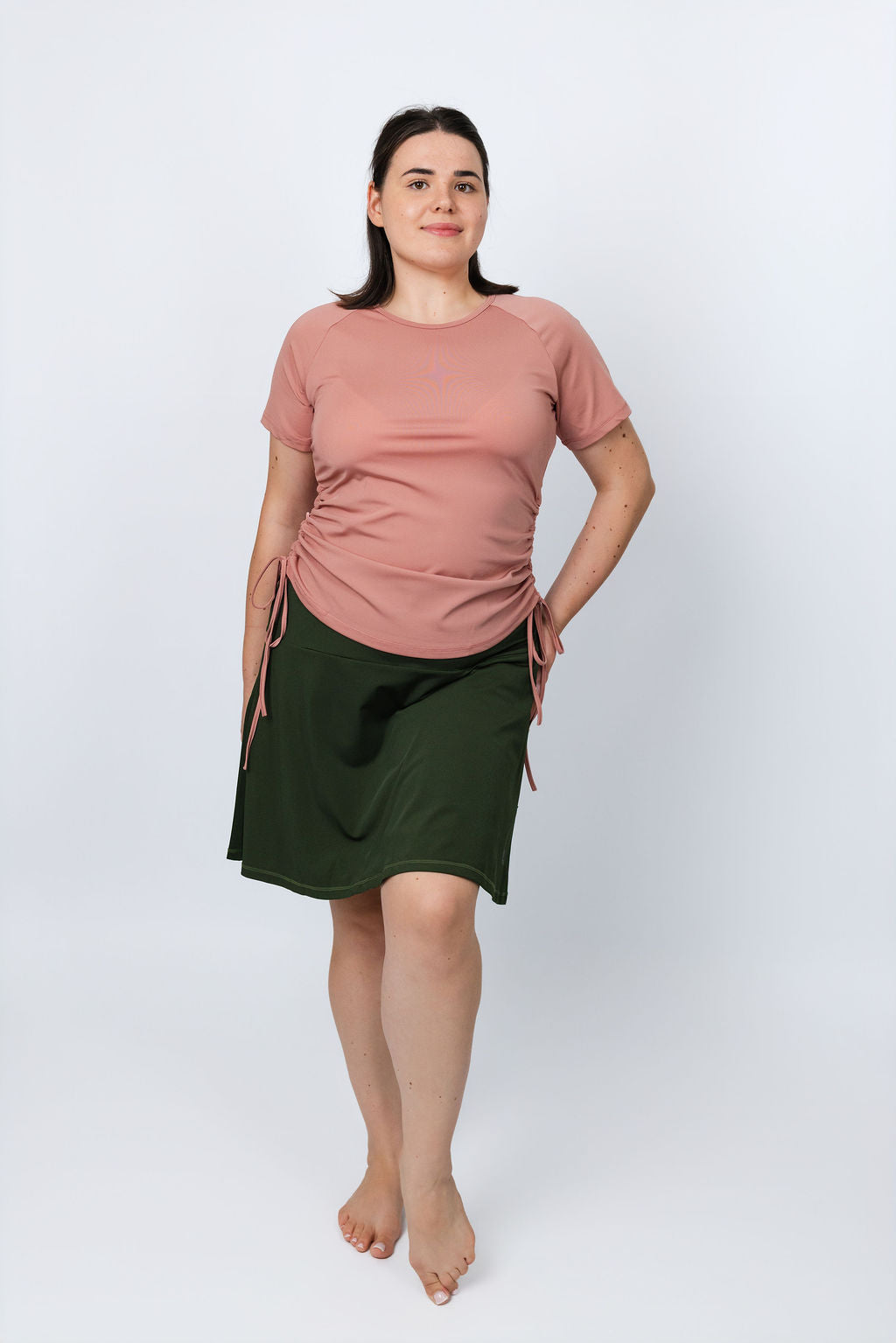 Swing Skirt 21" – Chlorine Proof & UPF 50+ (With Attached Shorts)