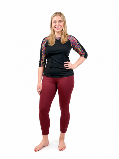 Long Yoga Swim Pants- Chlorine Proof