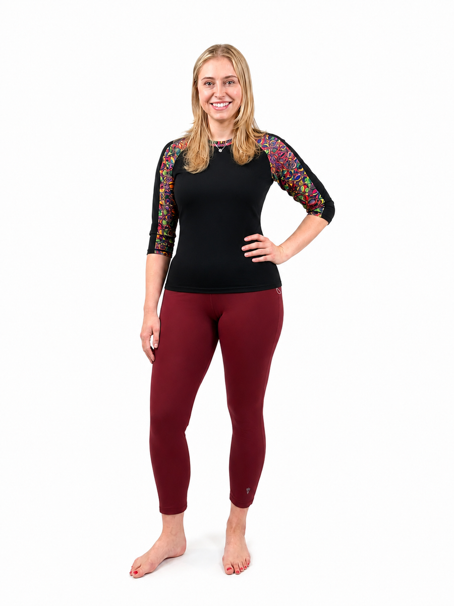 Long Yoga Swim Pants – Chlorine Proof & UPF 50+