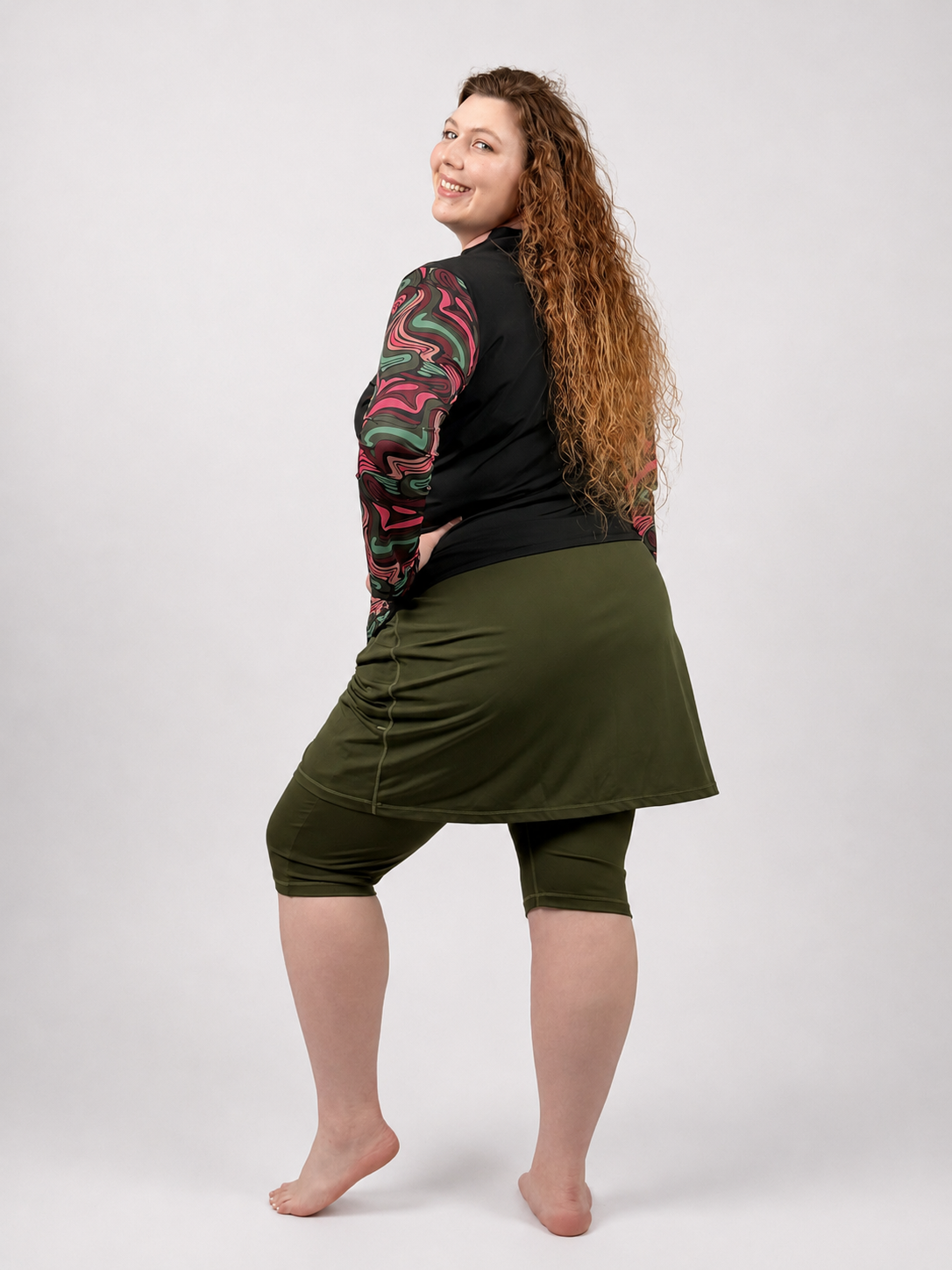 Inspire Swim and Sport Skirt 20" (with attached leggings) - Chlorine Proof
