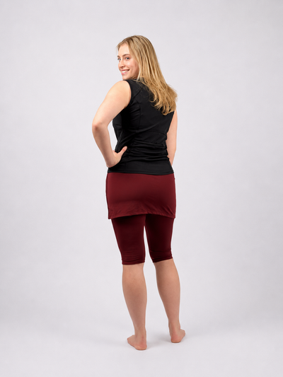 Amphi Spirit Athletic Skirted Capris 16" for Swim and Sports- Chlorine Proof