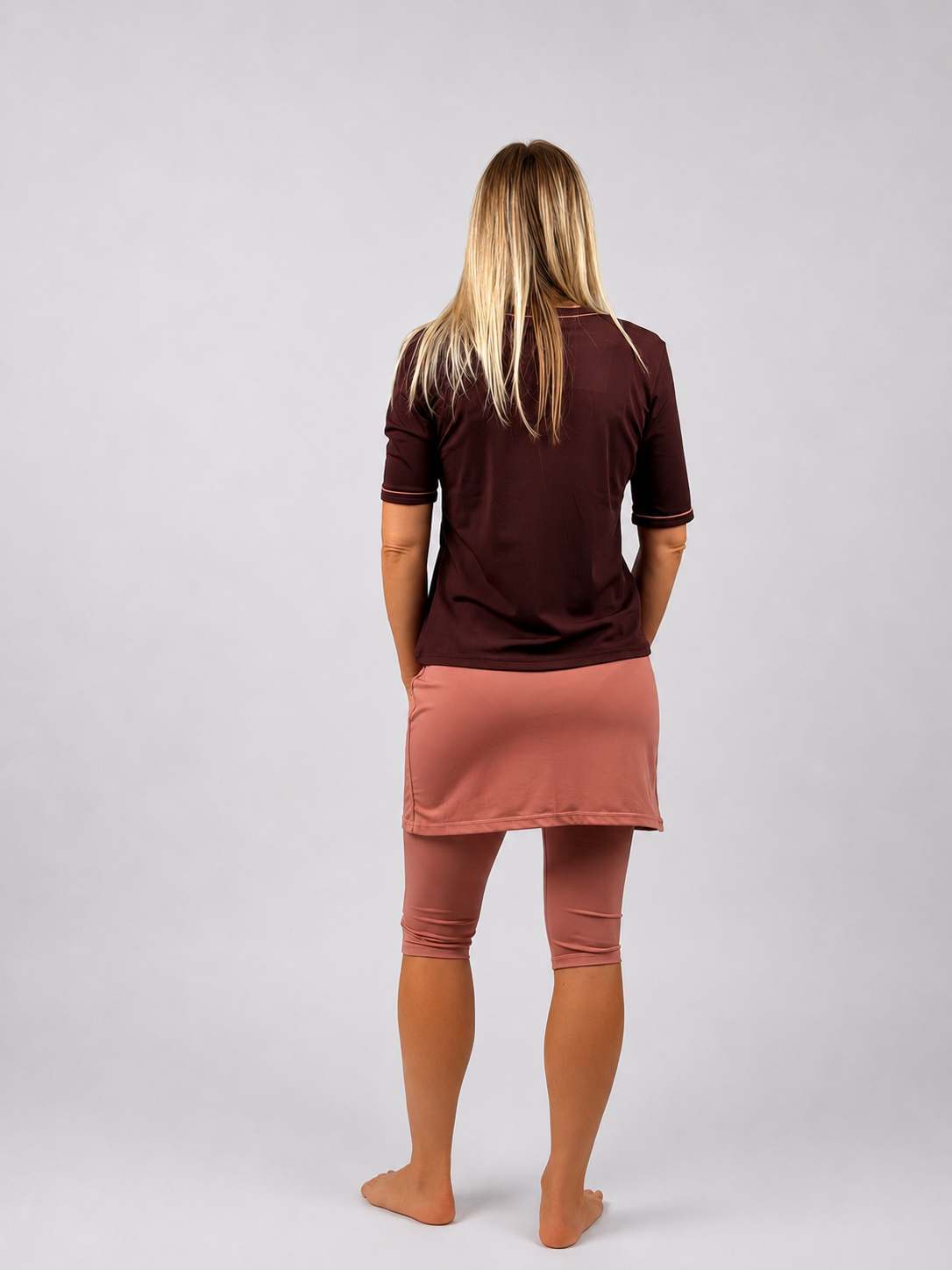 Amphi Spirit Athletic Skirted Capris 16" for Swim and Sports- Chlorine Proof