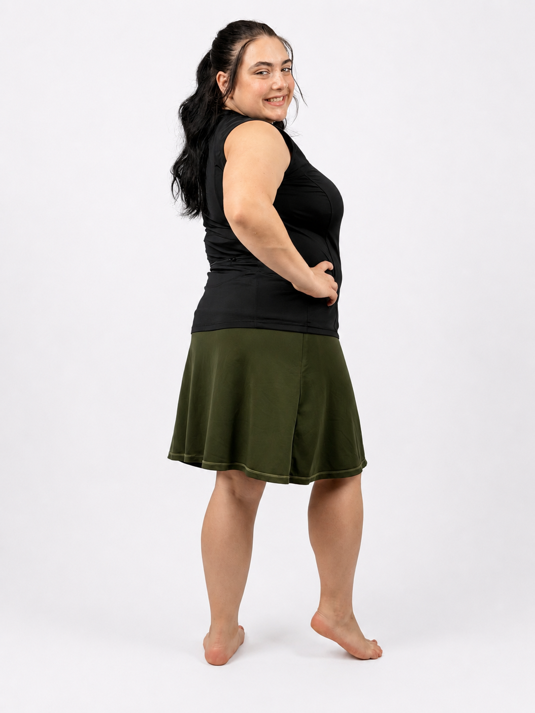 Swing Skirt 21" - Chlorine Proof (With Attached Shorts)