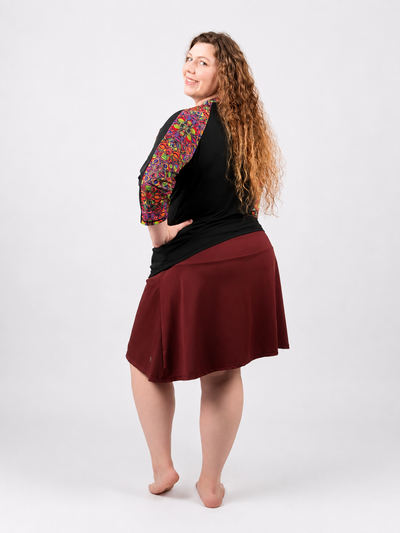 Swing Skirt 21" – Chlorine Proof & UPF 50+ (With Attached Shorts)