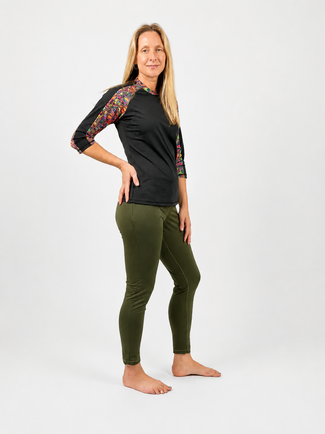 Long Yoga Swim Pants- Chlorine Proof