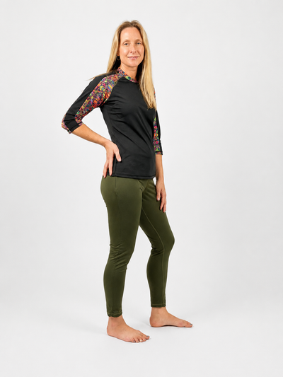 Long Yoga Swim Pants- Chlorine Proof