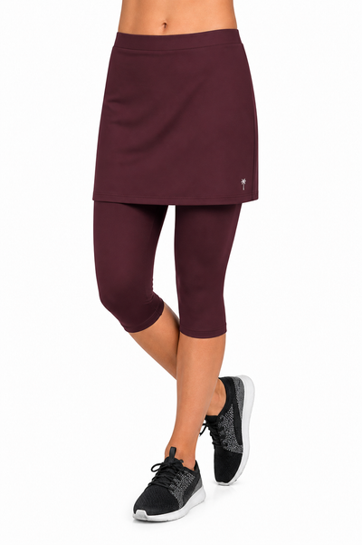Amphi Spirit Athletic Skirted Capris 16" for Swim and Sports- Chlorine Proof