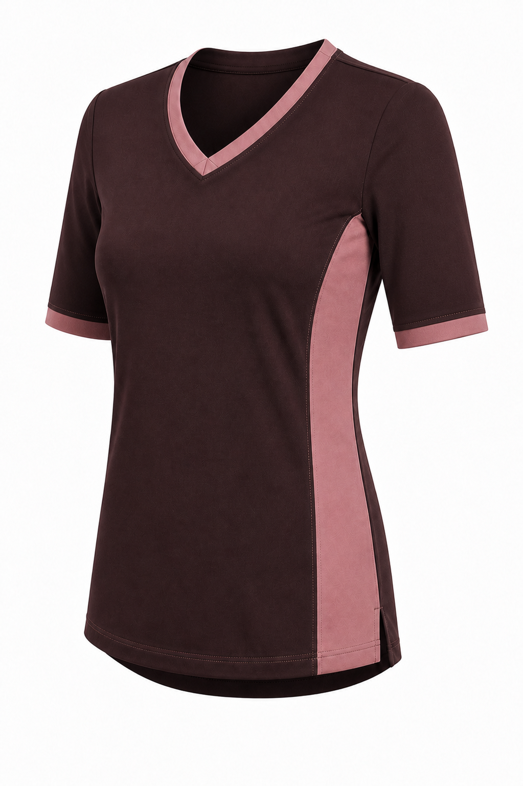 Sea Breeze Two Tone V-Neck Sporty Swim Top – Chlorine Proof & UPF 50+