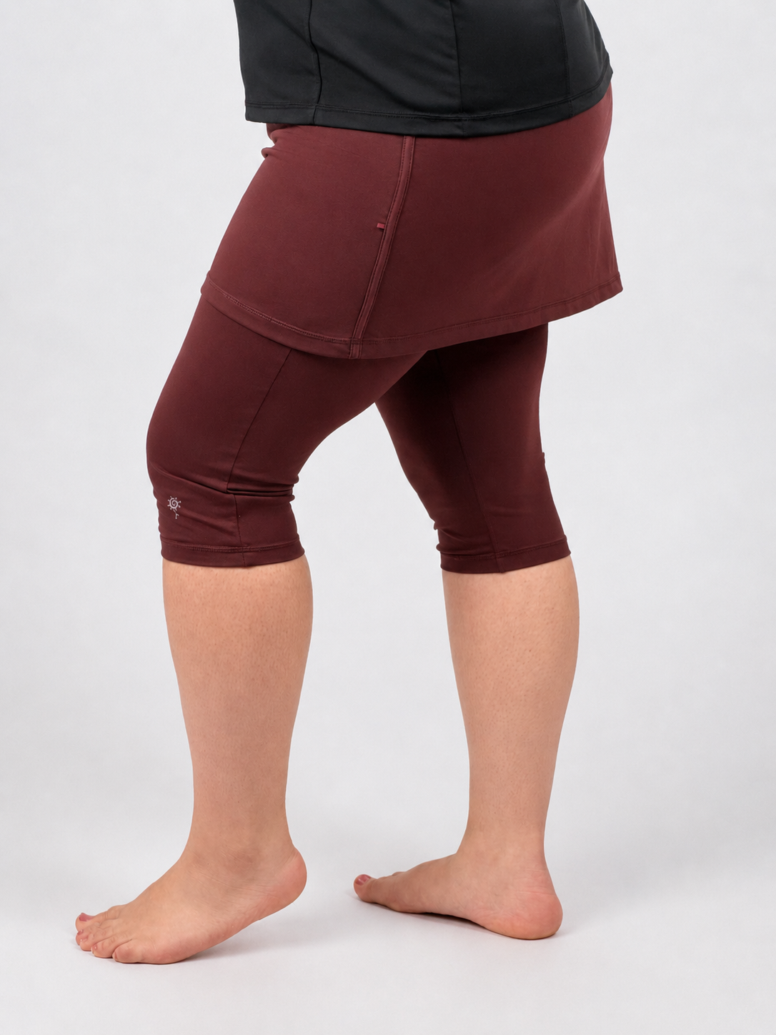 Amphi Spirit Athletic Skirted Capris 16" for Swim and Sports- Chlorine Proof