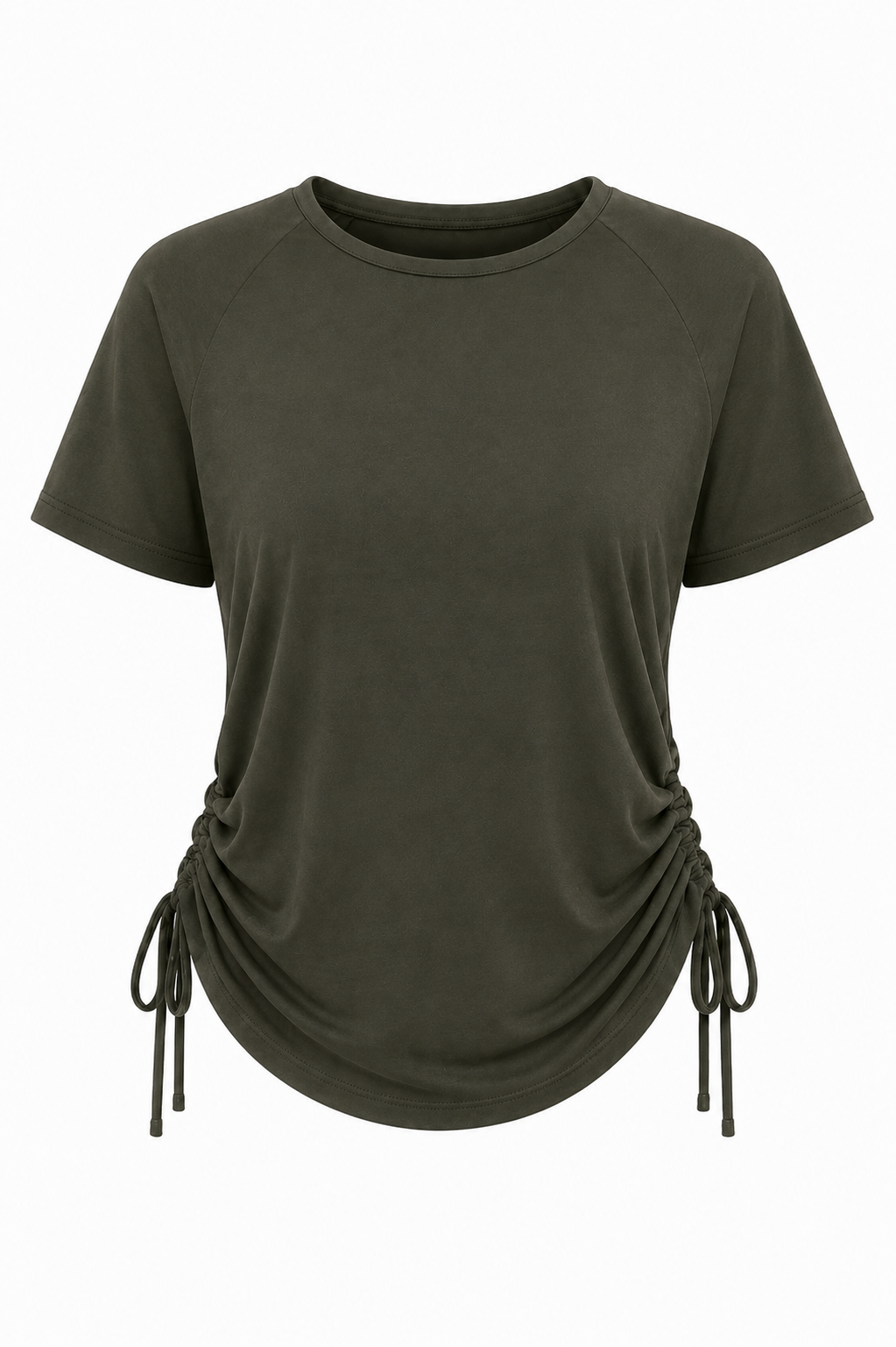 Coral Bay Ruched Swim Shirt – Chlorine Proof & UPF 50+
