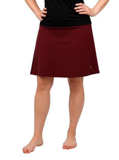 Swing Skirt 21" – Chlorine Proof & UPF 50+ (With Attached Shorts)