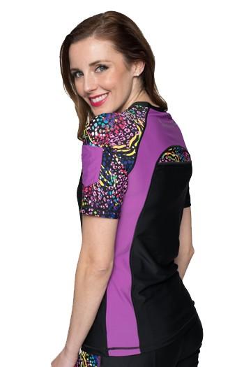 V-Neck Coastal Rashguard Swim Top