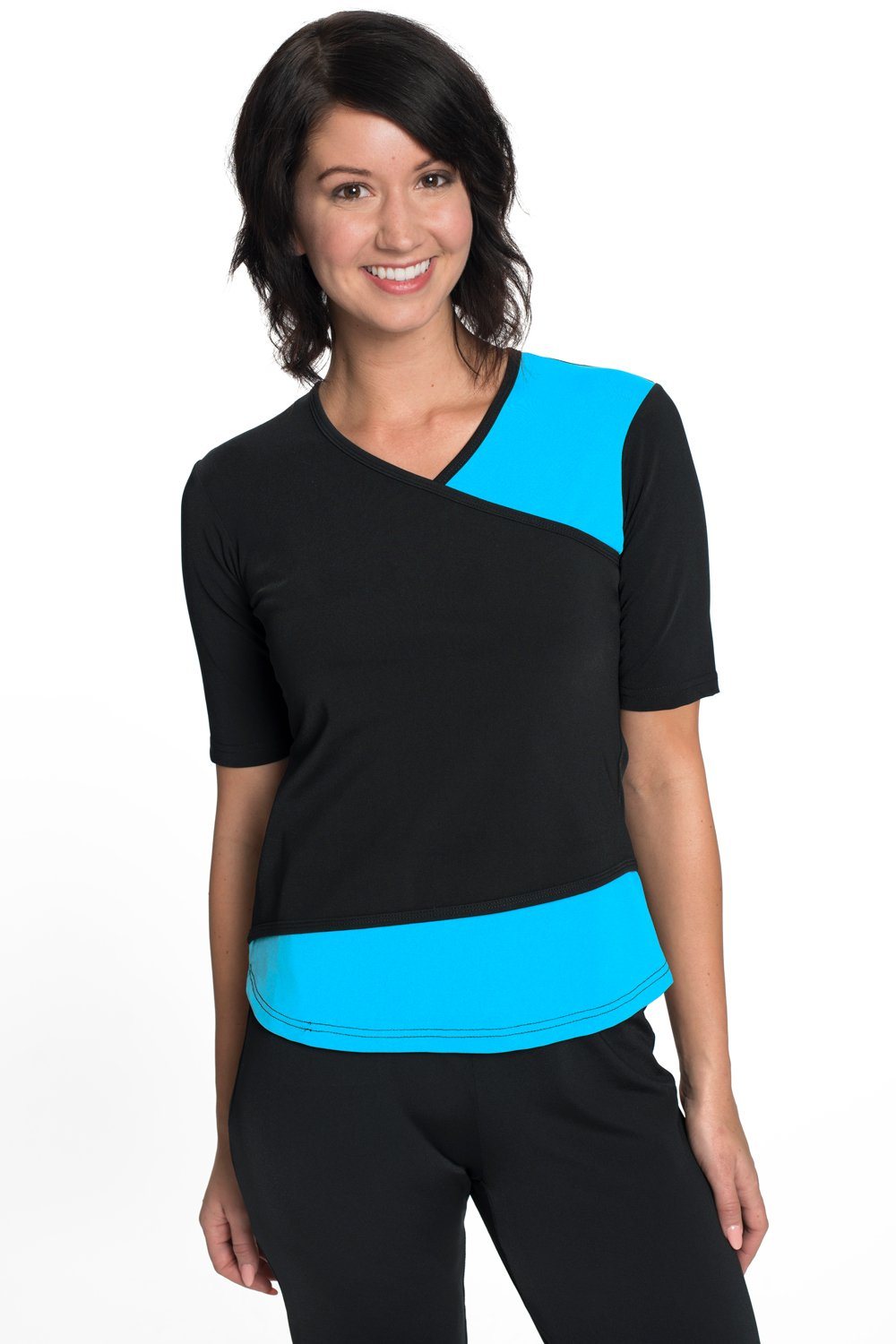Wrap Swim Shirt – Chlorine Proof & UPF 50+ (SALE)