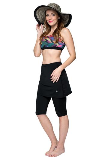 Sporty Crop Top for Swim & Gym - Chlorine Proof-Sale