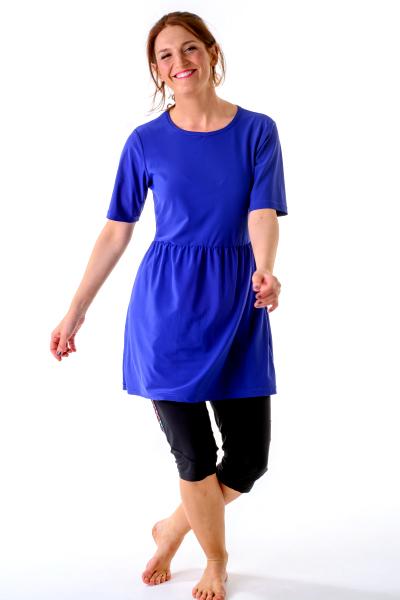 Tunic Short Sleeve Swim Dress
