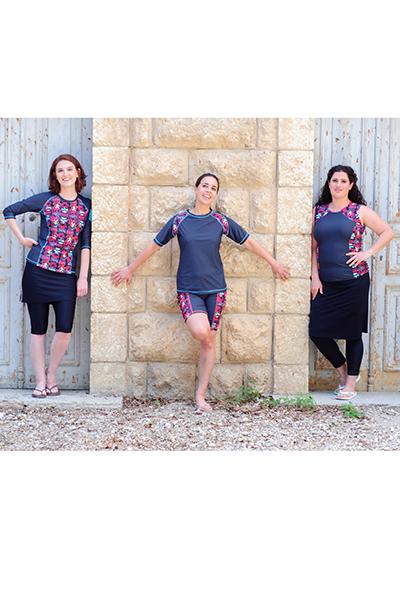 Surfer's Silhouette Swim Top- Sale