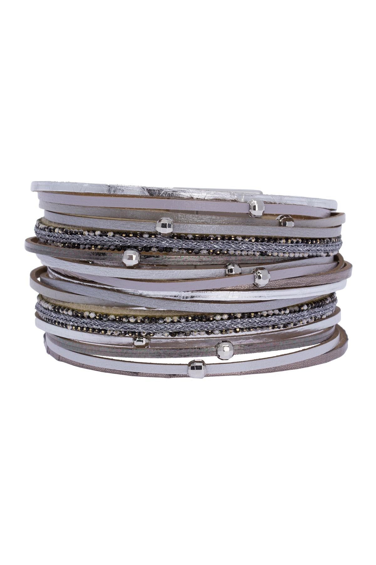 Tall Orbit Bracelet Stack