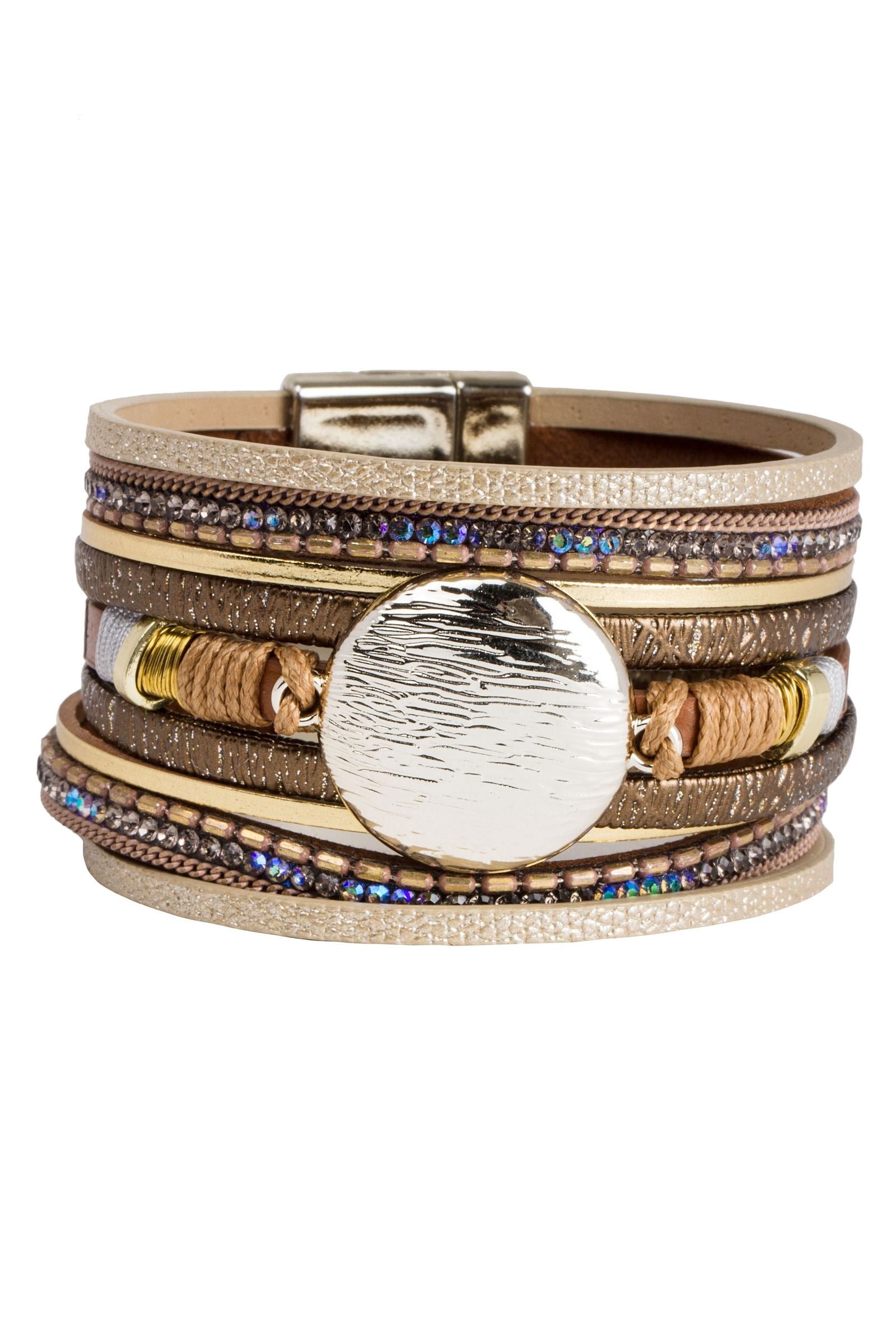 Brown Hamptons Stack Bracelet