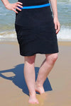 Triangle Spliced Swim Skirt