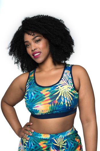 Sporty Crop Top for Swim & Gym