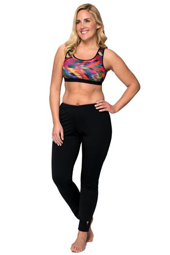 Sporty Crop Top for Swim & Gym