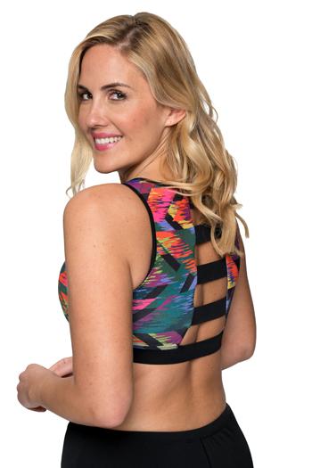 Sporty Crop Top for Swim & Gym