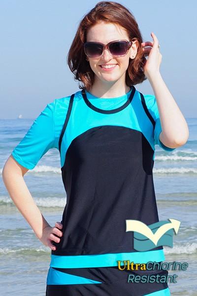 UV SKINZ Womens Active Swim Bra with UPF 50+ Sun Protection – Modest  Swimsuit Top, Swim Bras for Under Rash Shirt