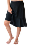 Wave & Swim Skirt 21" - Chlorine Proof (with attached leggings)