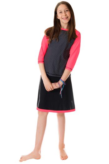 Girls & Preteen Aqua Adventure Long Water Skirt Set (with attached shorts)
