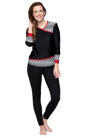 Long Yoga Swim Pants- Chlorine Proof