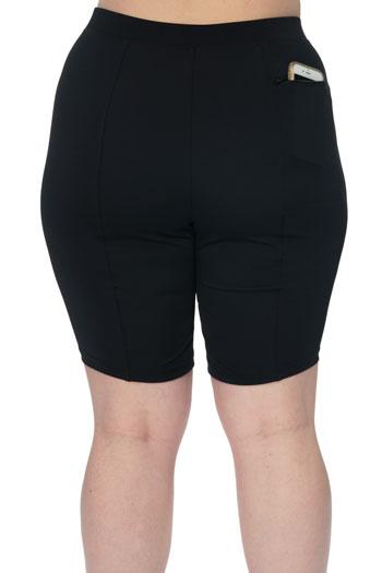 Bermuda Length Water Aerobics Swim Shorts - Chlorine Proof