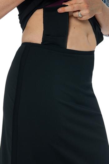 Aqua Adventure Border Skirt 25" – Chlorine Proof & UPF 50+ (with Attached Leggings)