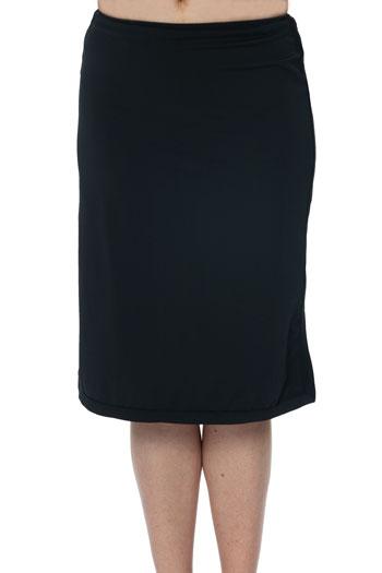 Aqua Adventure Border Skirt 25" – Chlorine Proof & UPF 50+ (with Attached Leggings)