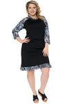 Triple Ruffle Swim Skirt 21" - Chlorine Proof (with attached shorts) - Sale