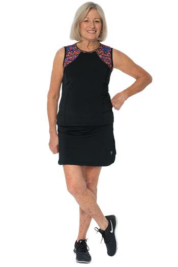 Tidal Tank Sleeveless Swim Top - Chlorine Proof