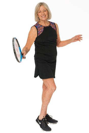 Running Riot Swim Skort with Hidden Shorts 16" - Chlorine Proof