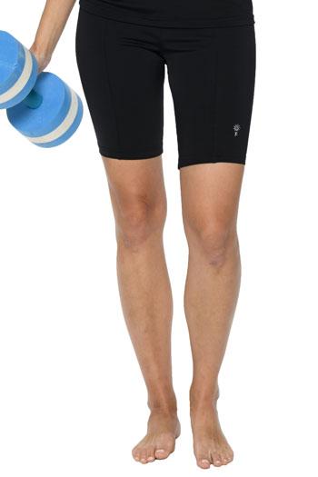 Diving Diva Black Swim Bike Shorts