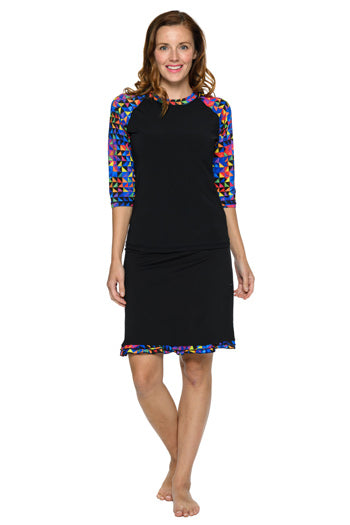 Cross Training Swim and Sports Skirt 18.5"- Chlorine Proof (with attached shorts)