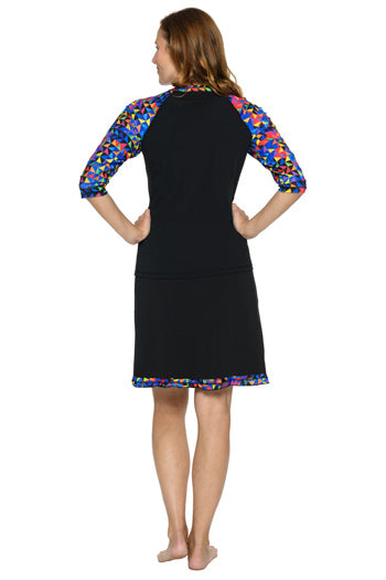 Cross Training Swim and Sports Skirt 18.5"- Chlorine Proof (with attached shorts)