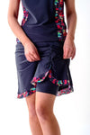 Spirit Ruched Swim Skirt 19.5" (with attached shorts)