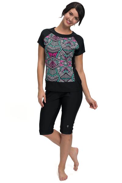 Modest Swim Shorts Pedal Pusher Style Swimwear