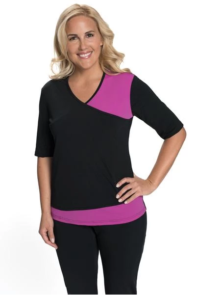 Wrap Swim Shirt – Chlorine Proof & UPF 50+ (SALE)