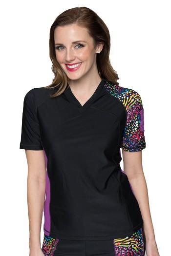 V-Neck Coastal Rashguard Swim Top