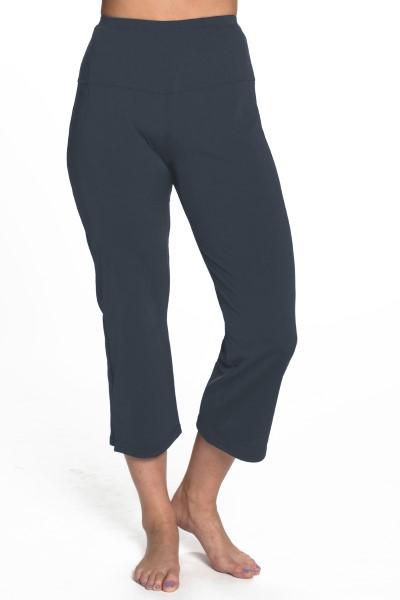 Charcoal Grey Land & Sea Swim Capris – Chlorine Proof & UPF 50+